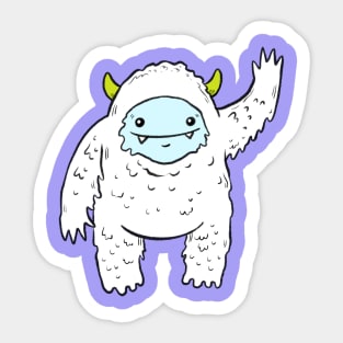 Cute Yeti Sticker